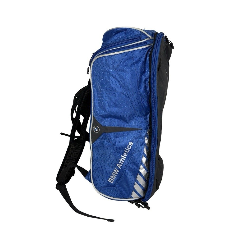 BMW Athletics Triathlon Bag developed in collaboration with OGIO Blue Backpack